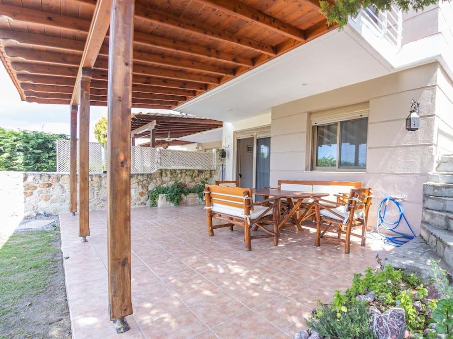 Villa Maistrali Sunset Kalandra エクステリア 写真